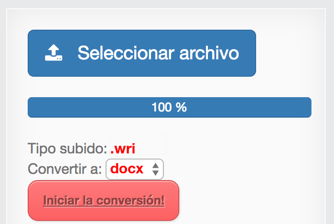 Comment convertir WRI en DOCX en ligne